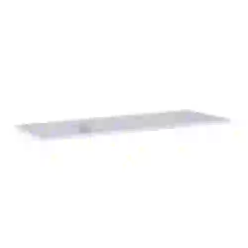 AREZZO design CALACATTA márvány 140x46 cm mosdópult, matt fehér AR-167404